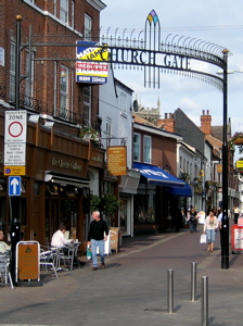 [An image showing Church Gate]